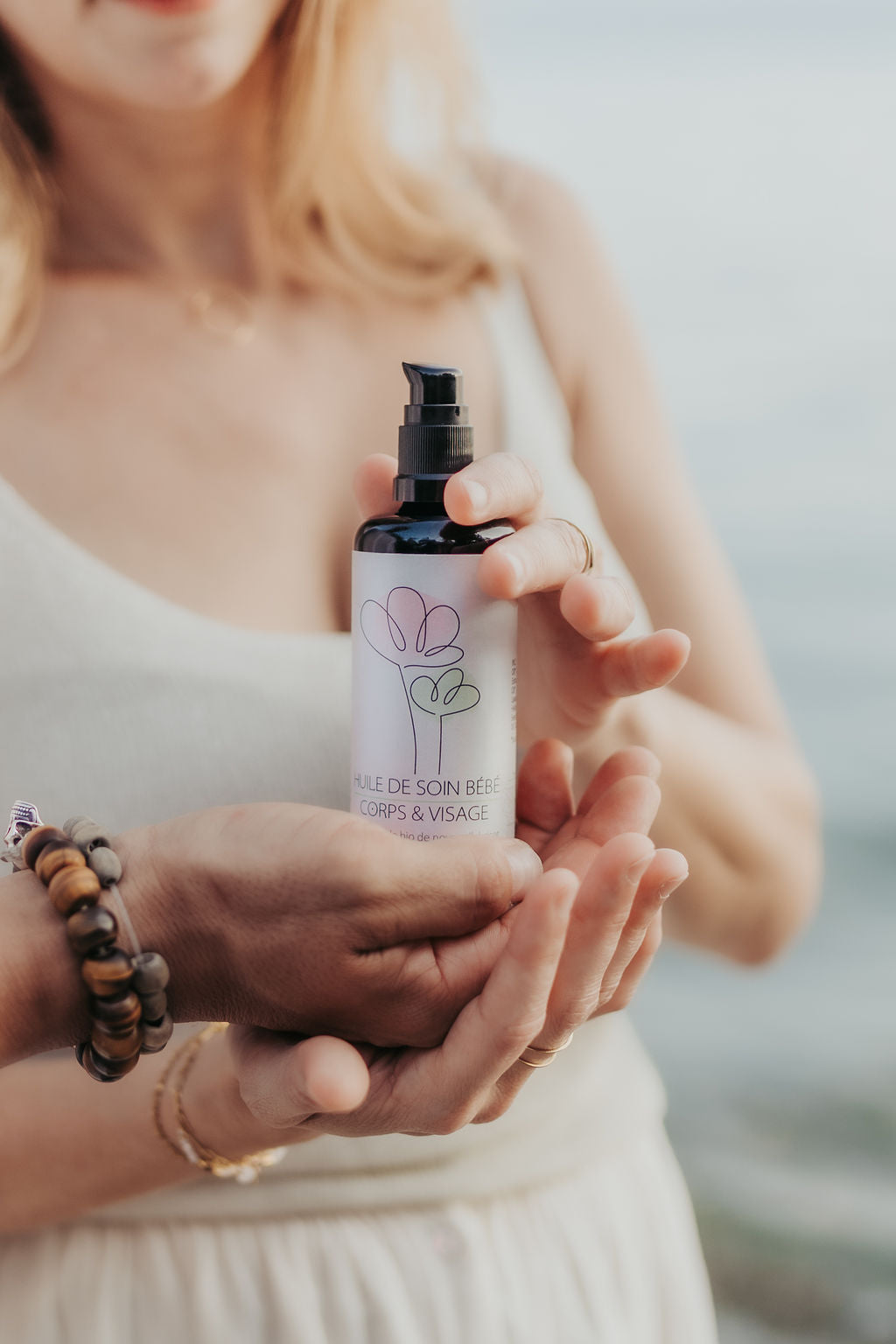 Huile de soin corps et visage