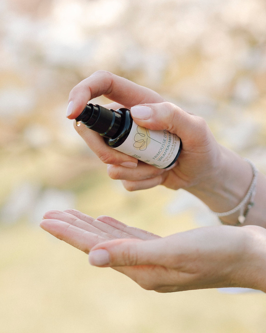 Sérum naturel peau mature